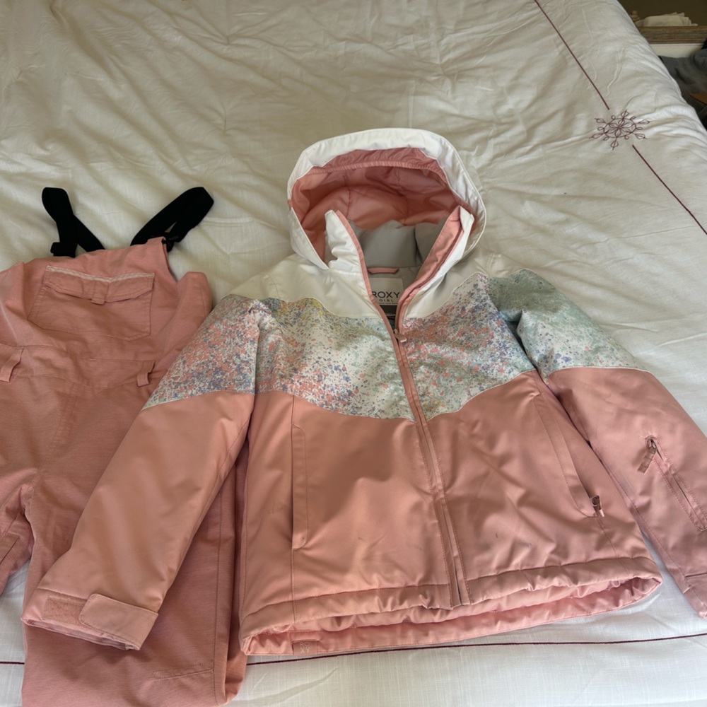 Roxy Multicolor Ski Jacket for Kids